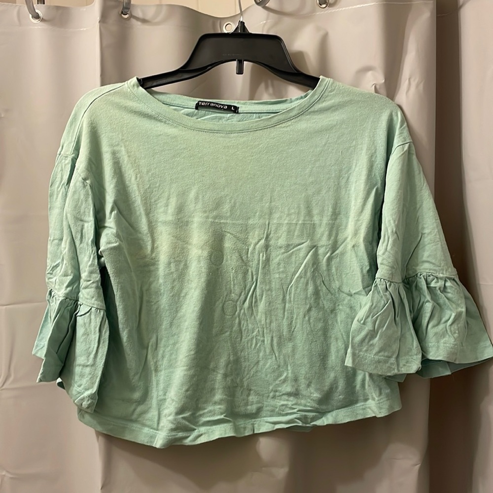 Cropped 3/4 Sleeve